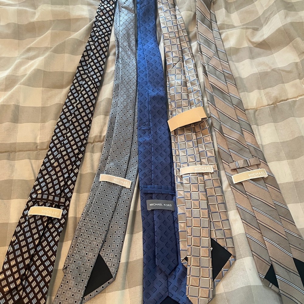 Michael Kors Men's Assorted Patterned Ties